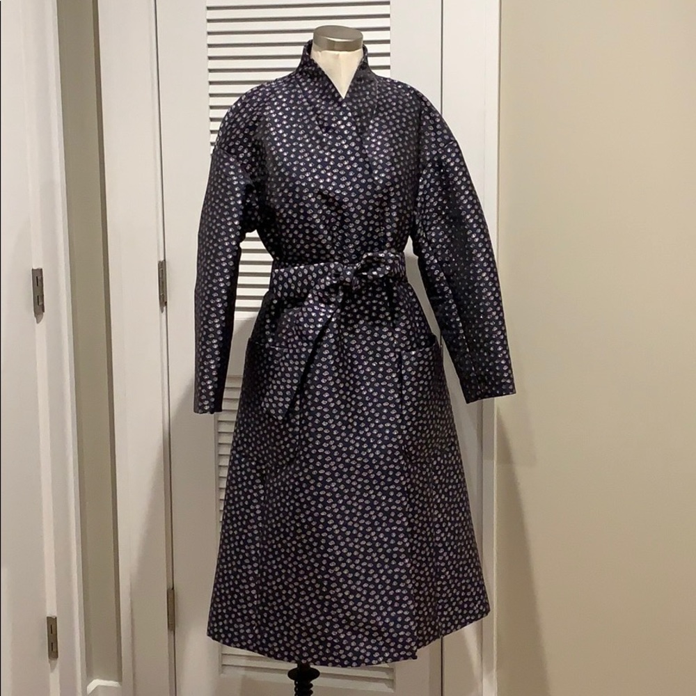 NWT JCrew Collection Jacquard Wrap Coat